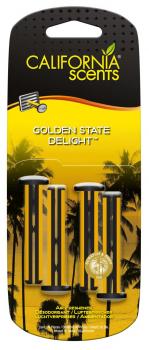 California Scents Vent Sticks 4er-Pack GOLDEN STATE DELIHT